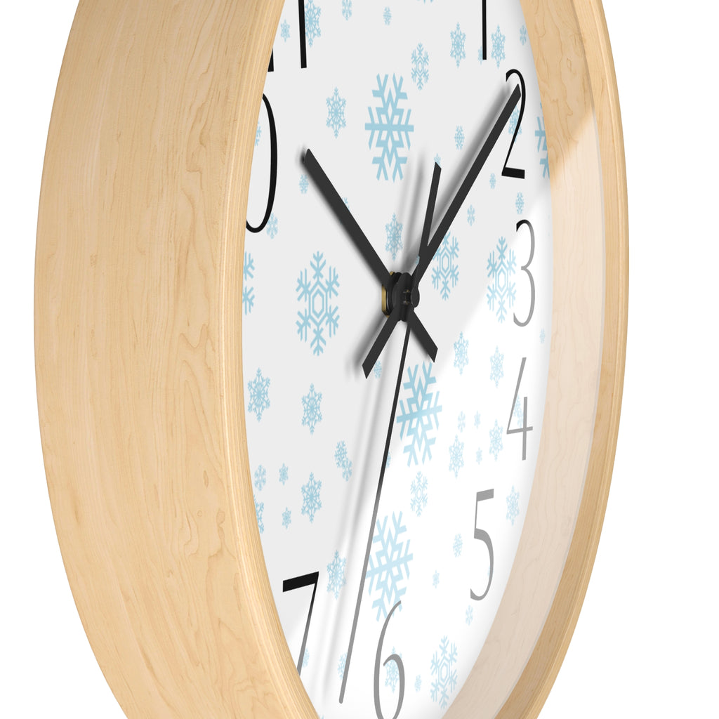 Snowflake Wall Clock