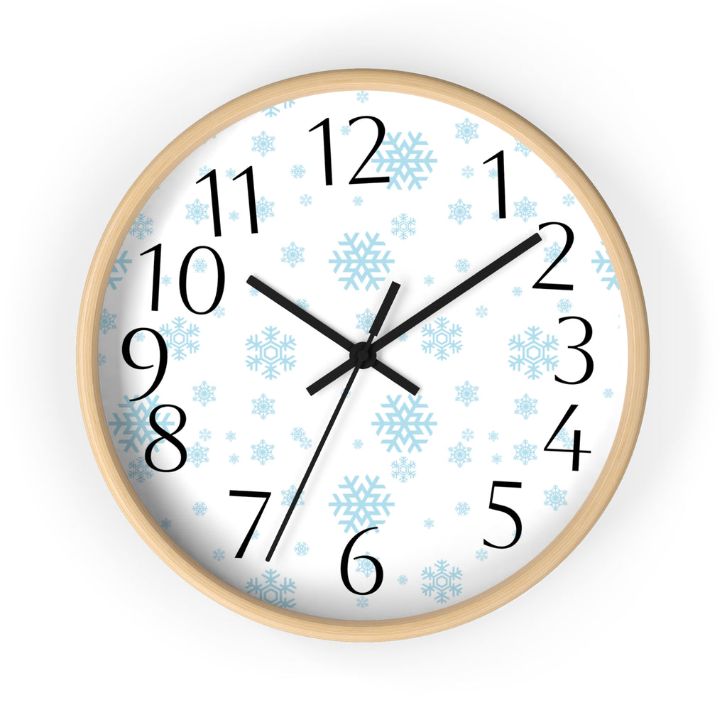 Snowflake Wall Clock