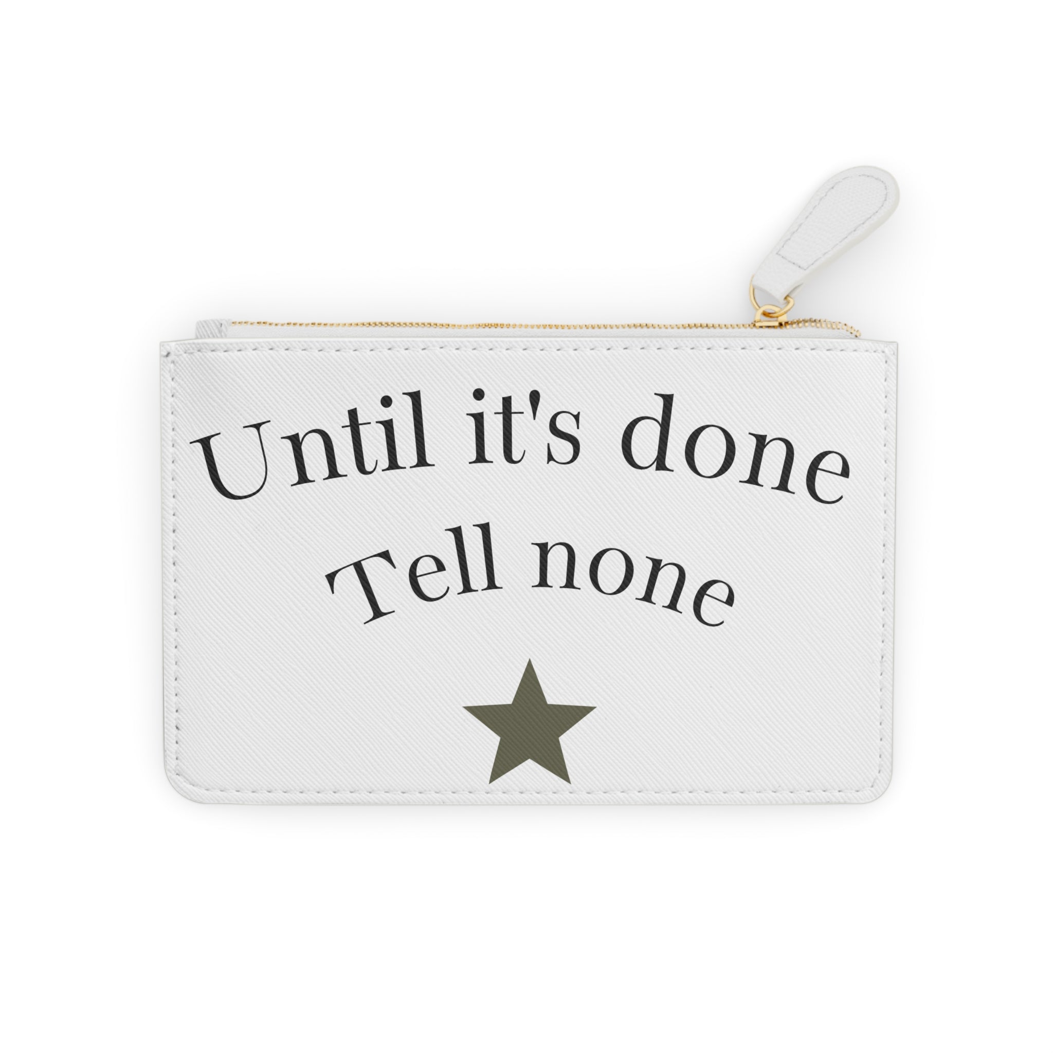 Mini Clutch Bag - Motivational Touch