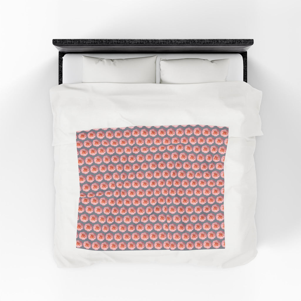 Floral Plush Blanket