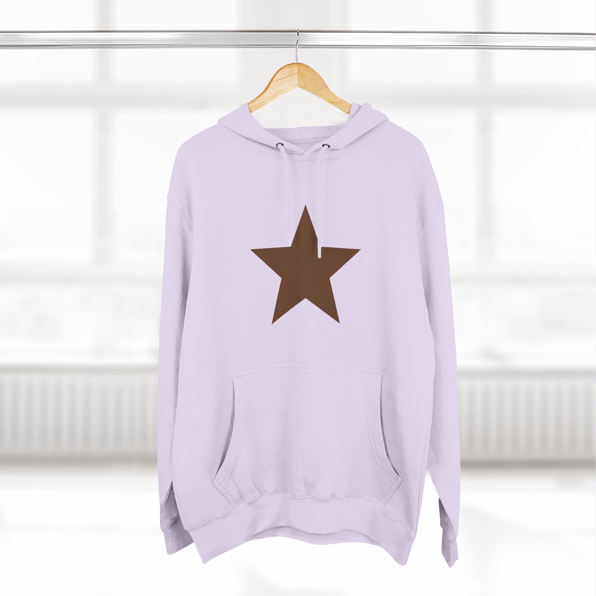 Star Quote Hoodie - Fleece Hoodie