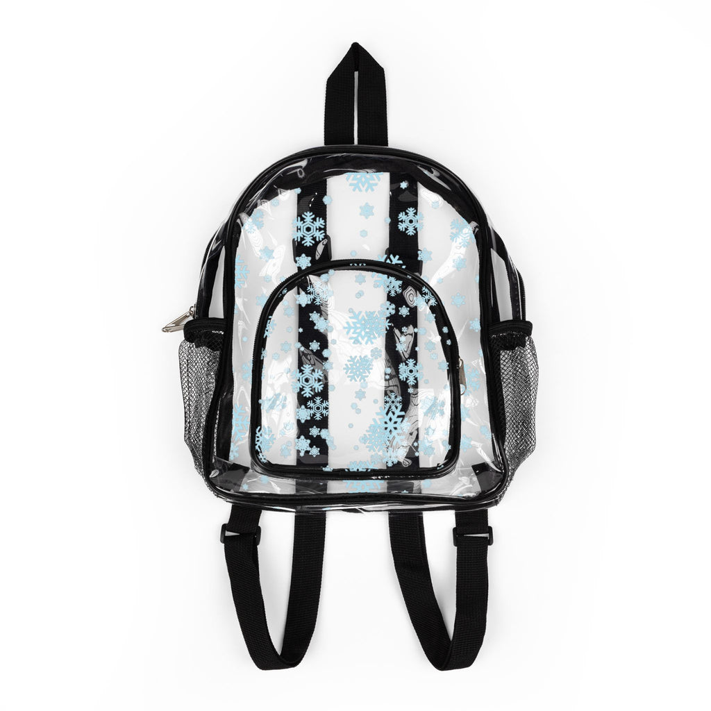Clear Backpack - Snow Themed