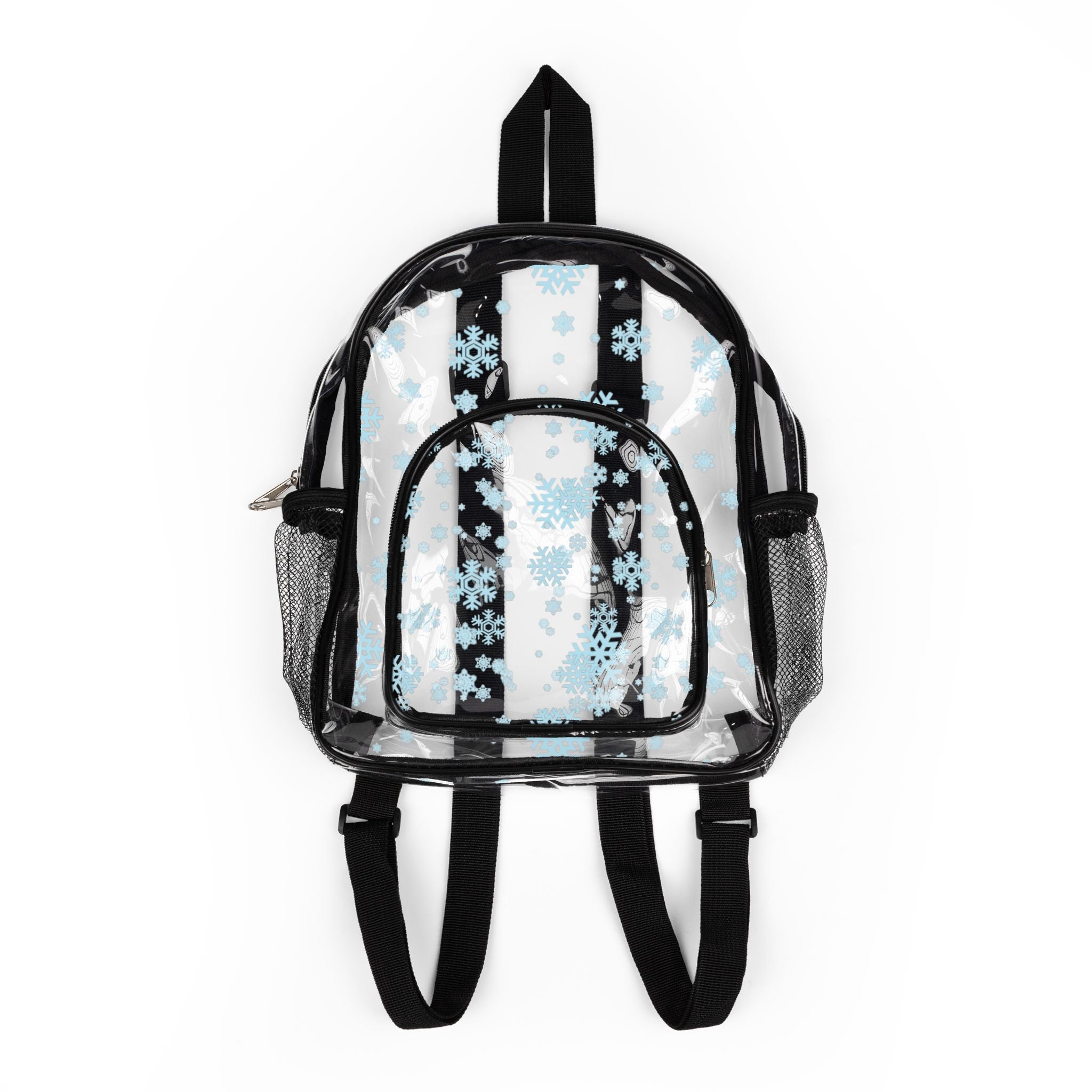 Clear Backpack - Snow Themed