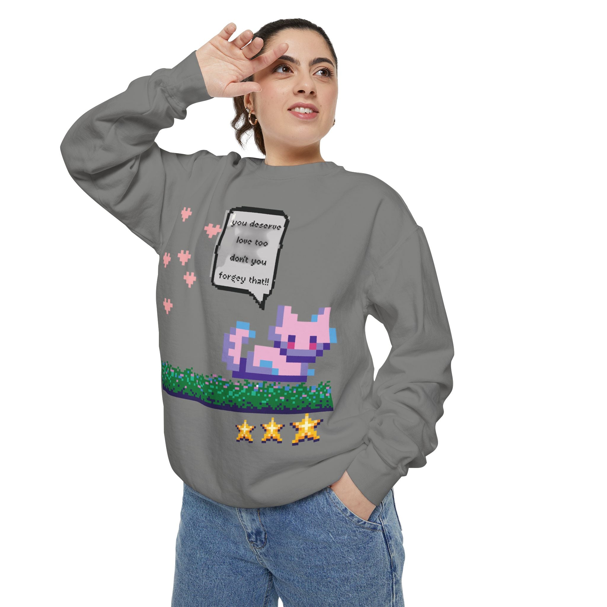 Comfortable Sweatshirt - Cute Comfy Design