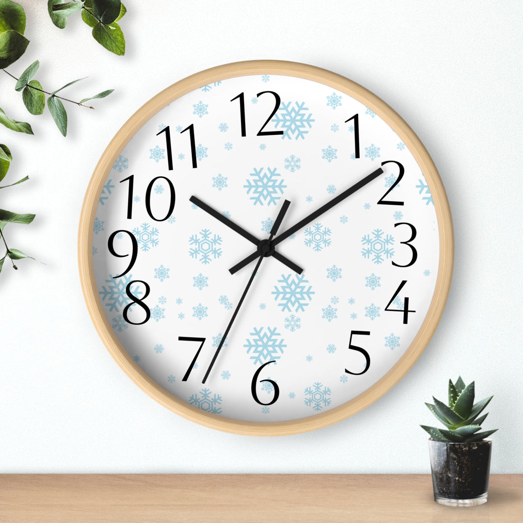 Snowflake Wall Clock