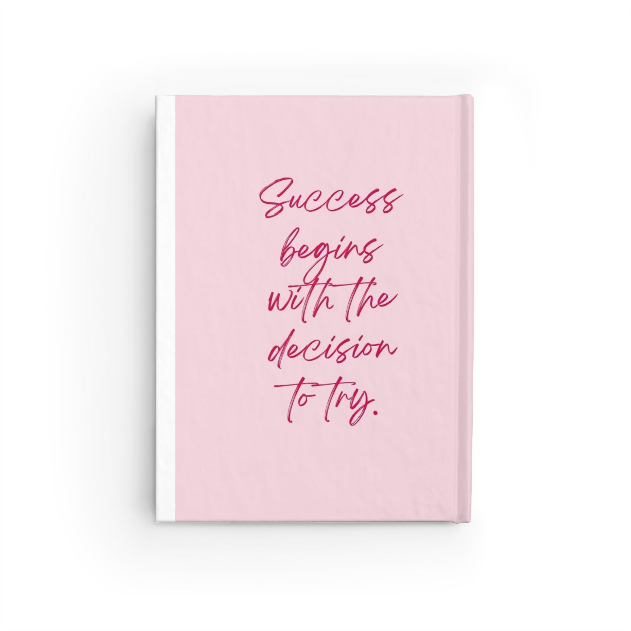 Pink Journal - Ruled Line with Beautiful Saying Notebook