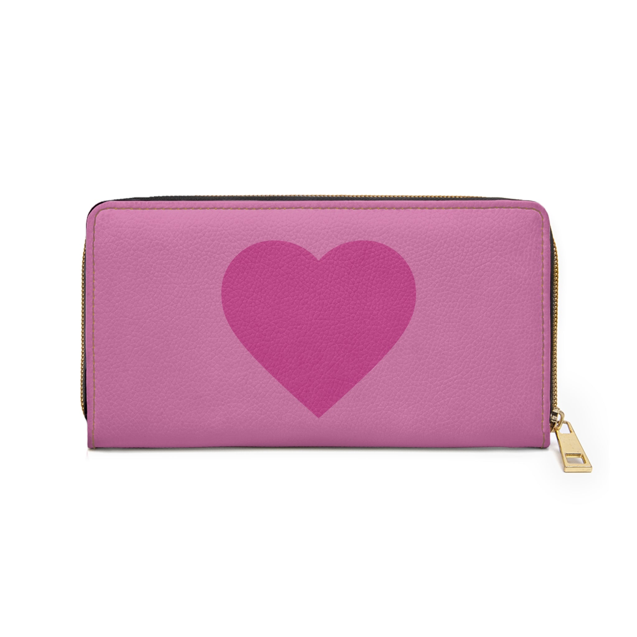 Zipper Wallet - Stylish Pink Wallet for Beauties - Great Gift for Yourself