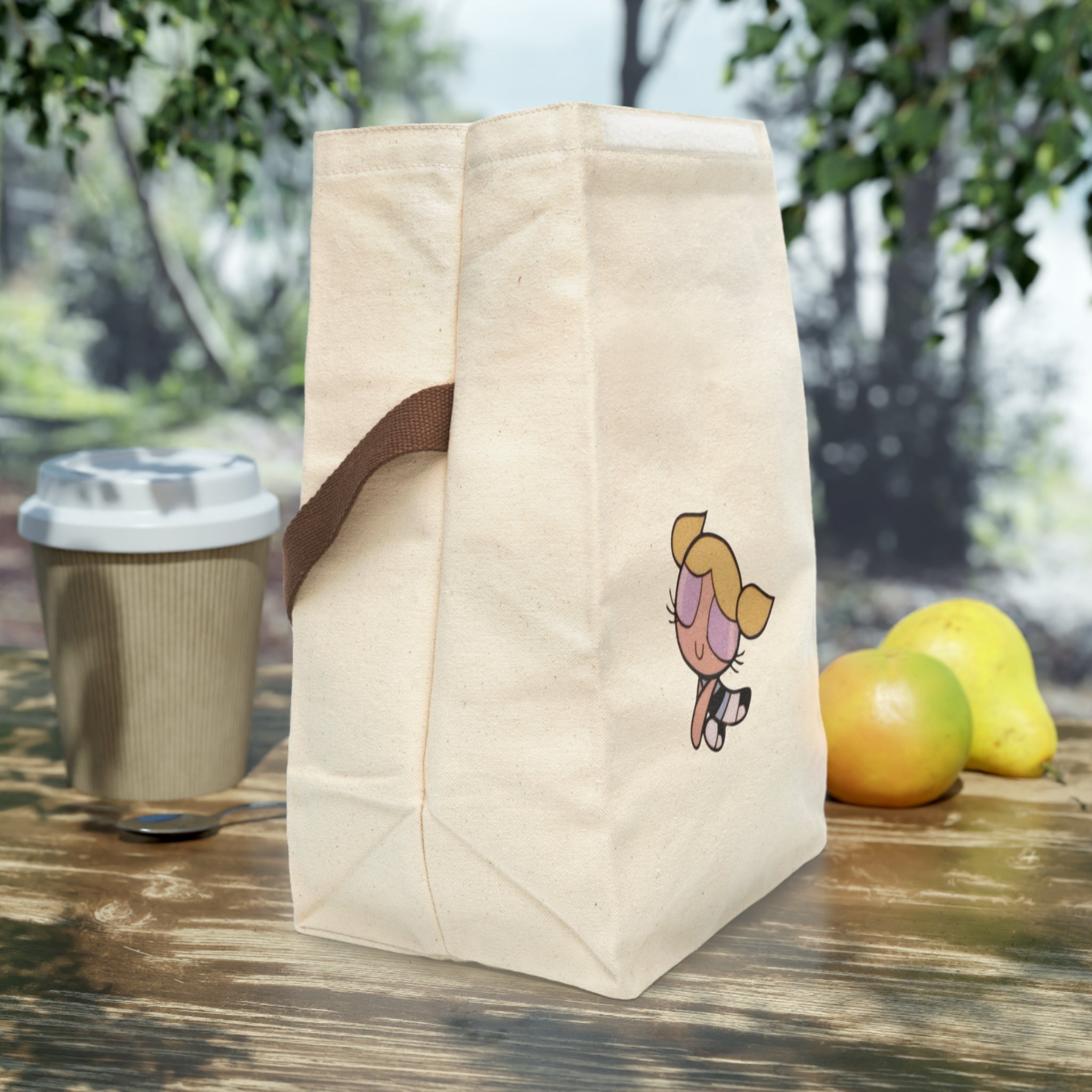 Powerpuff girls Canvas Lunch Bag