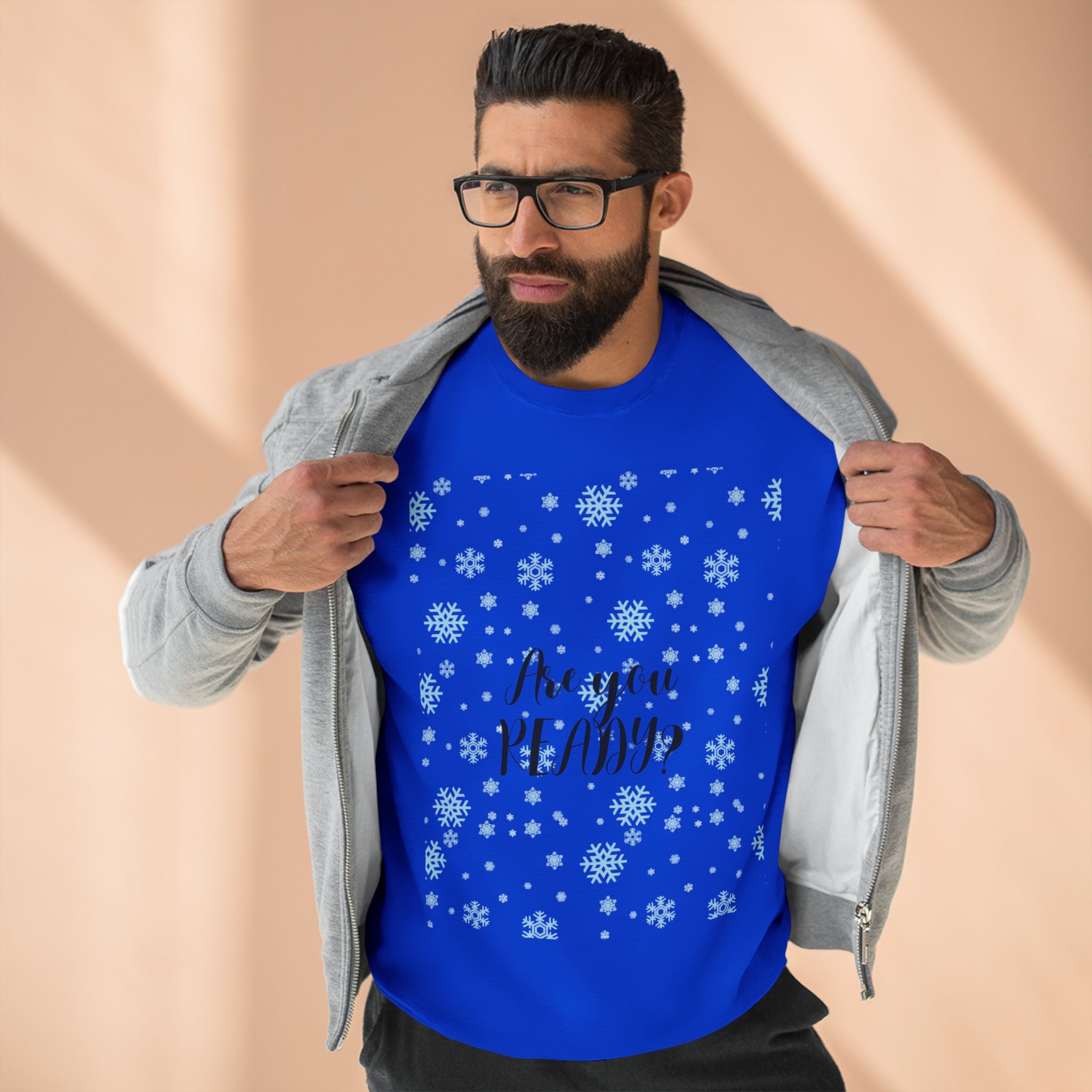 Snow Season Unisex Crewneck Sweatshirt - Cozy Winter Vibes