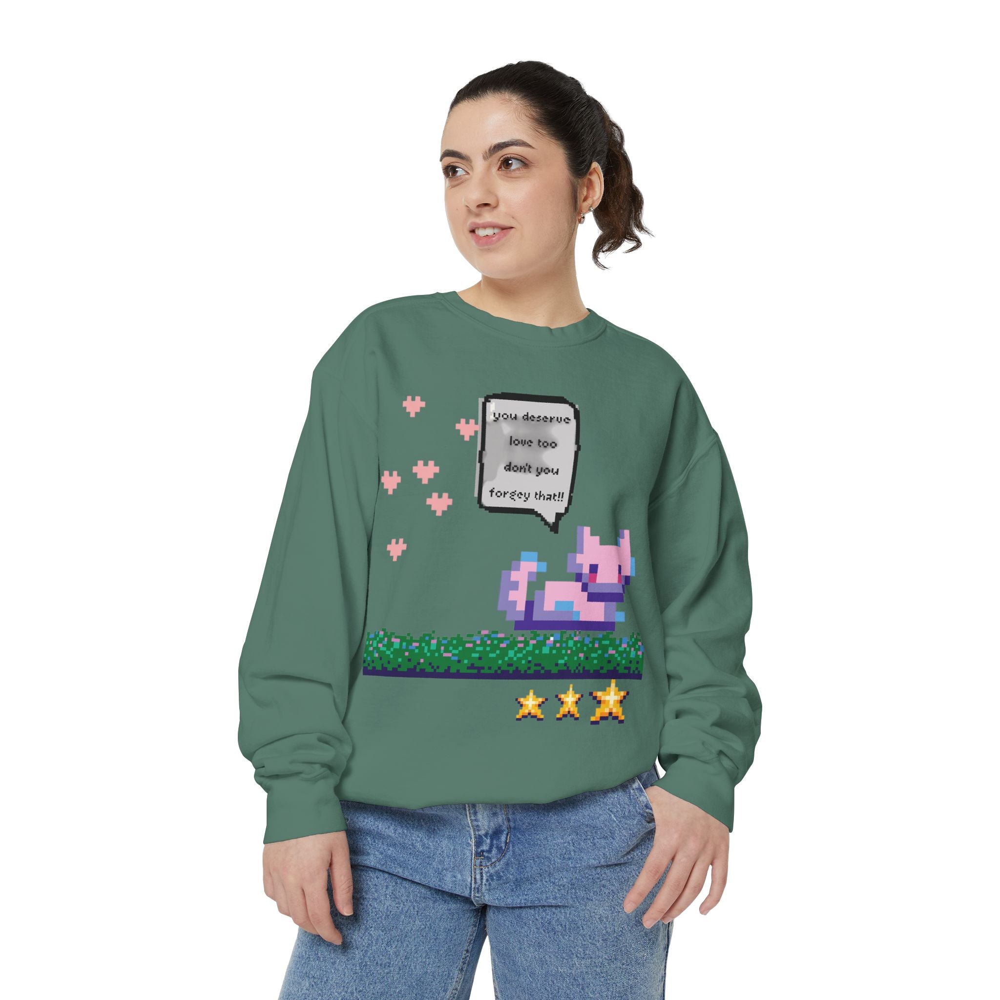 Comfortable Sweatshirt - Cute Comfy Design