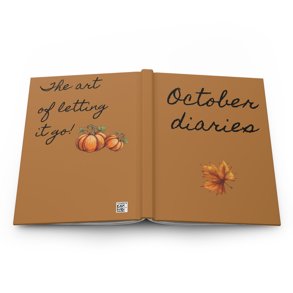 October Hardcover Journal