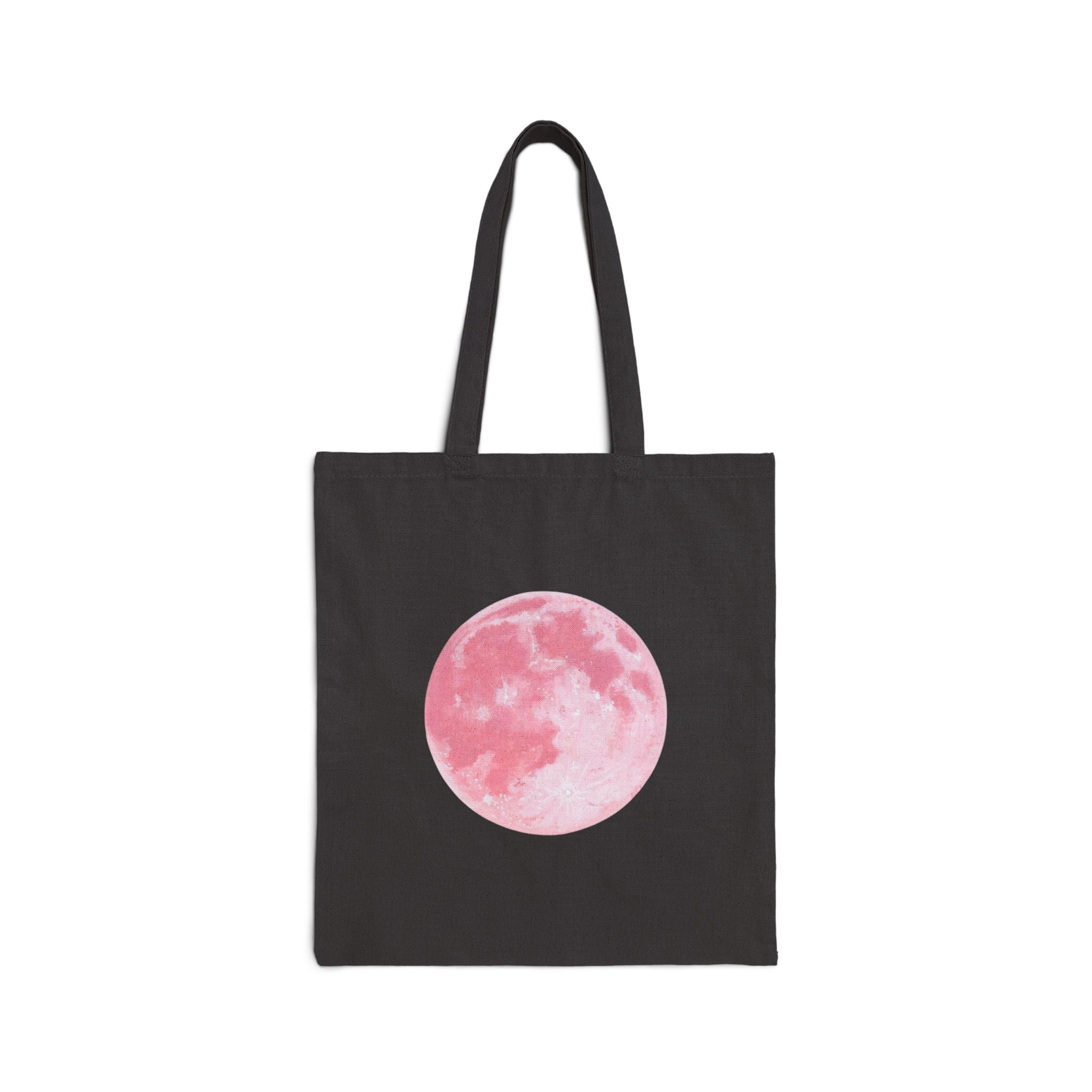 Pink Moon Phase Tote Bag