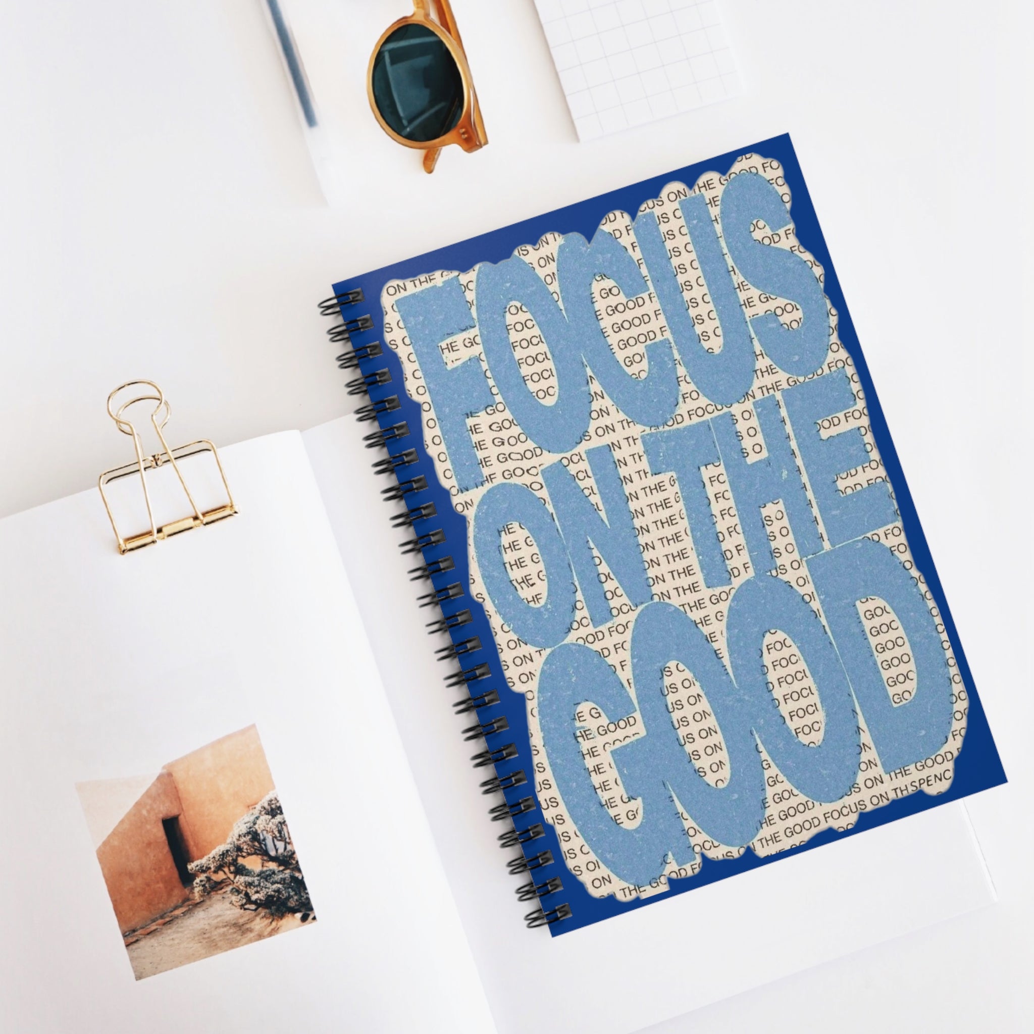 Inspirational Spiral Notebook - Ruled Line with Amazing Color