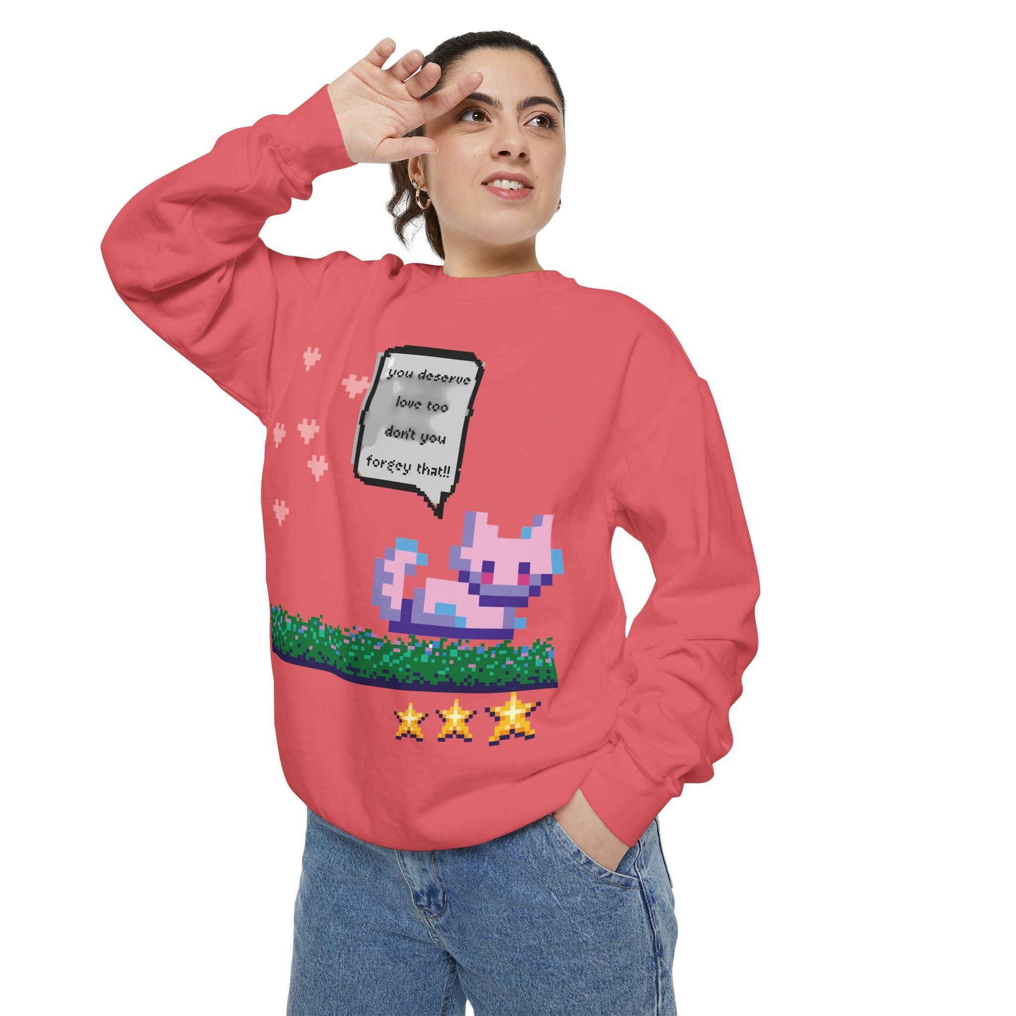 Comfortable Sweatshirt - Cute Comfy Design