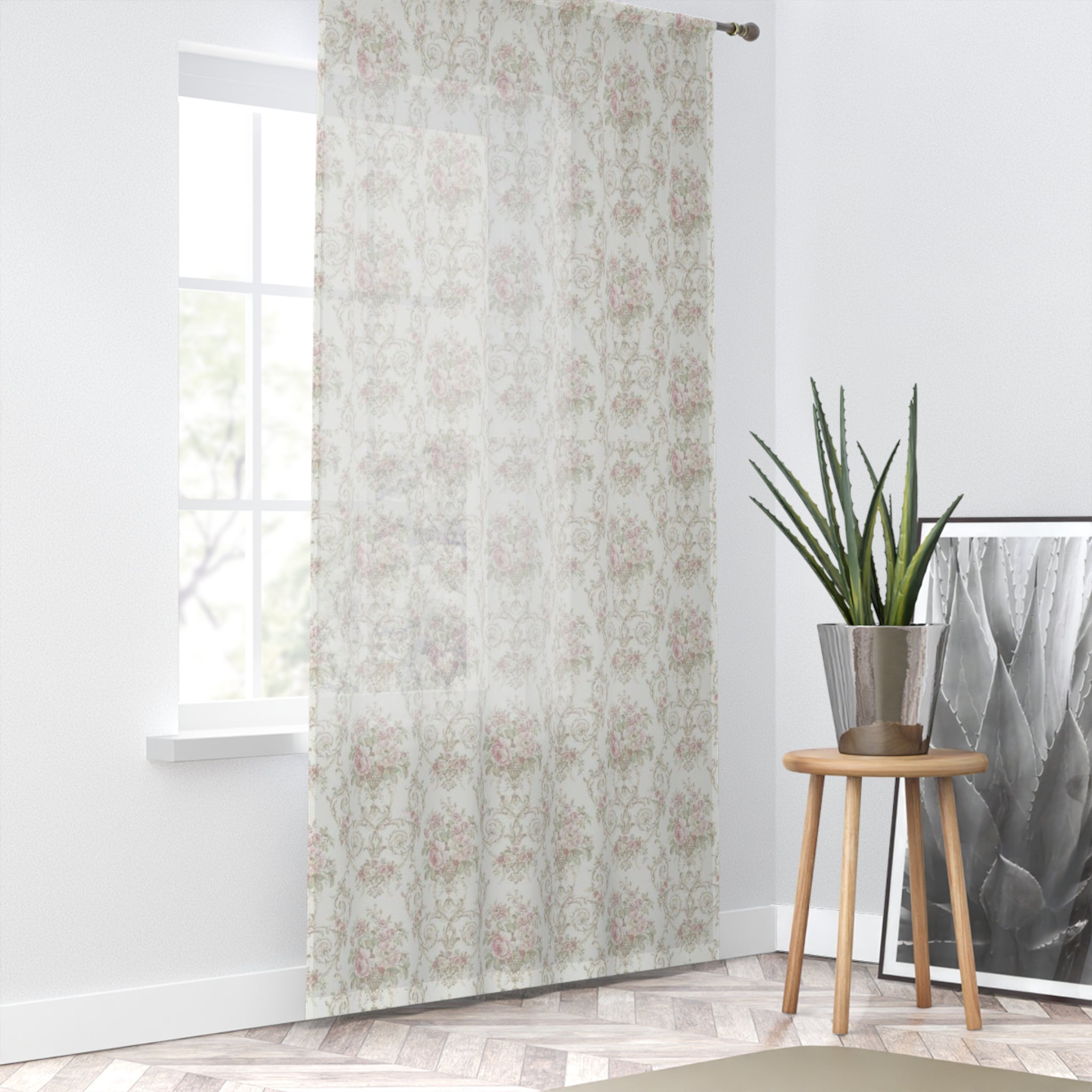 Vintage Floral Curtains