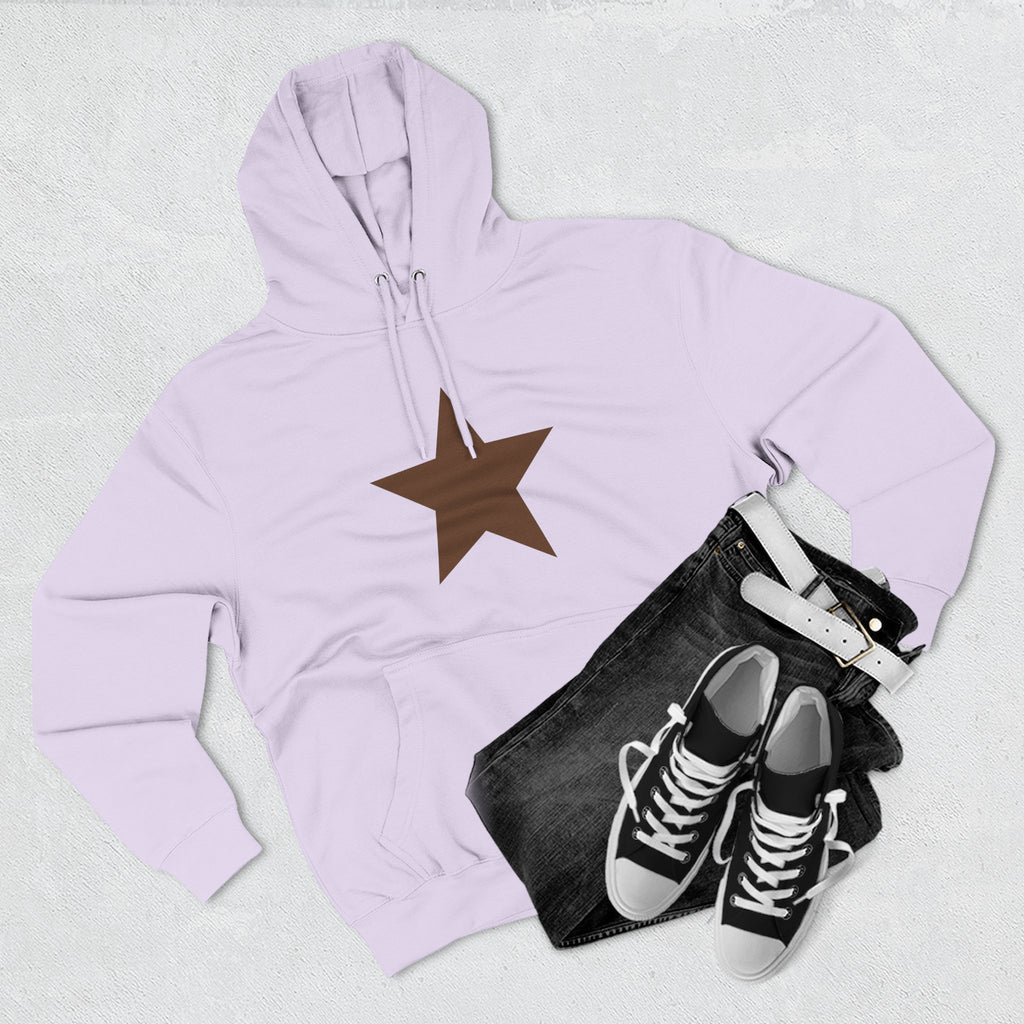 Star Quote Hoodie - Fleece Hoodie