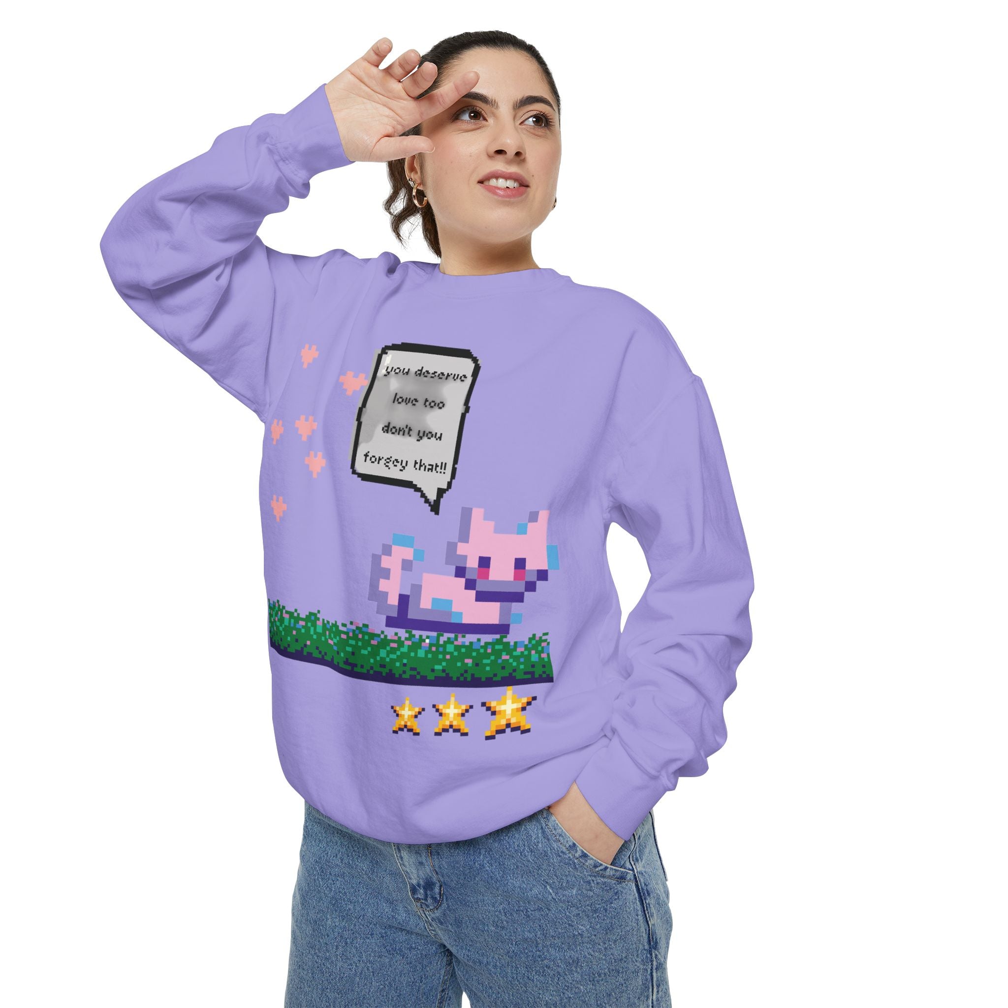 Comfortable Sweatshirt - Cute Comfy Design