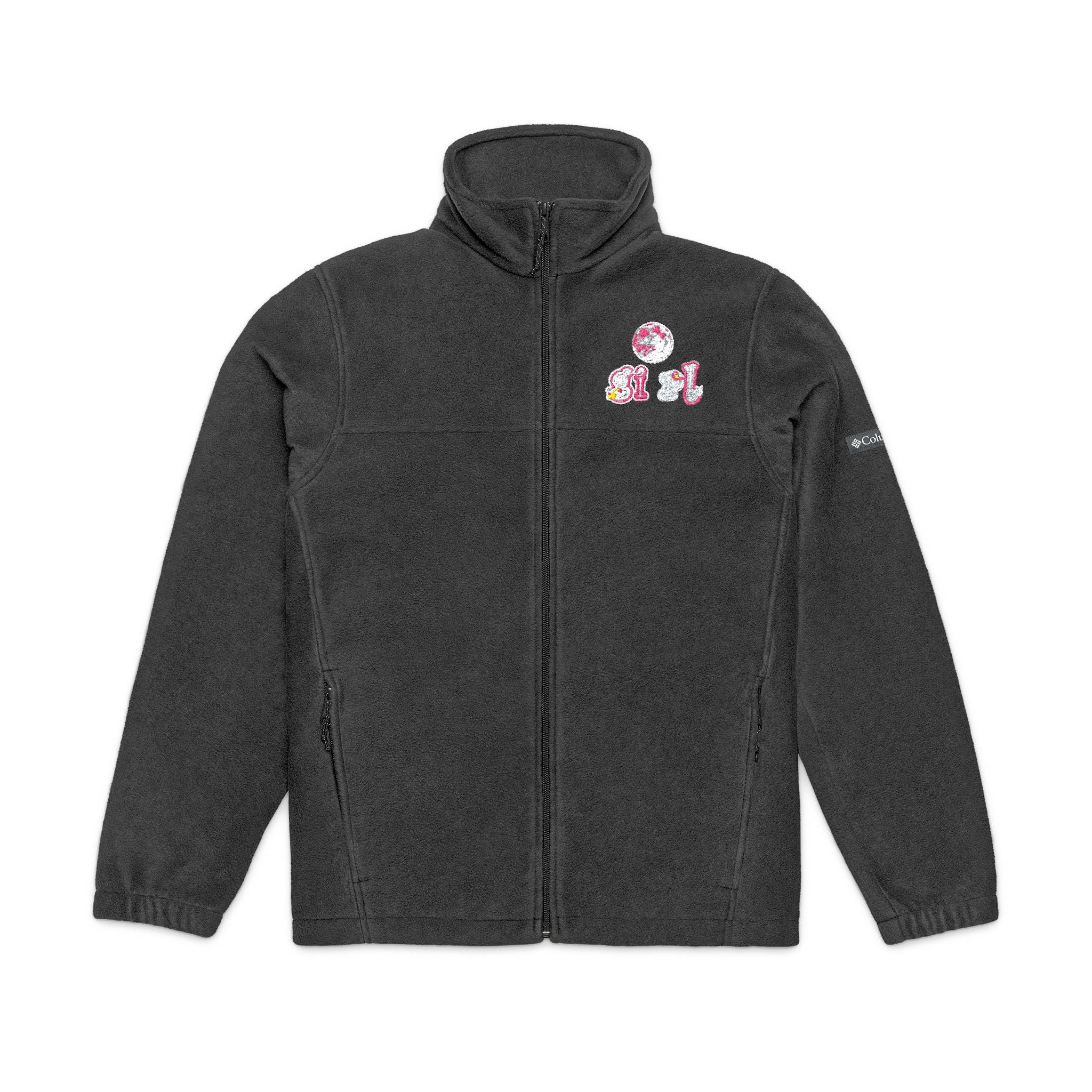 Embroidered Fleece Jacket
