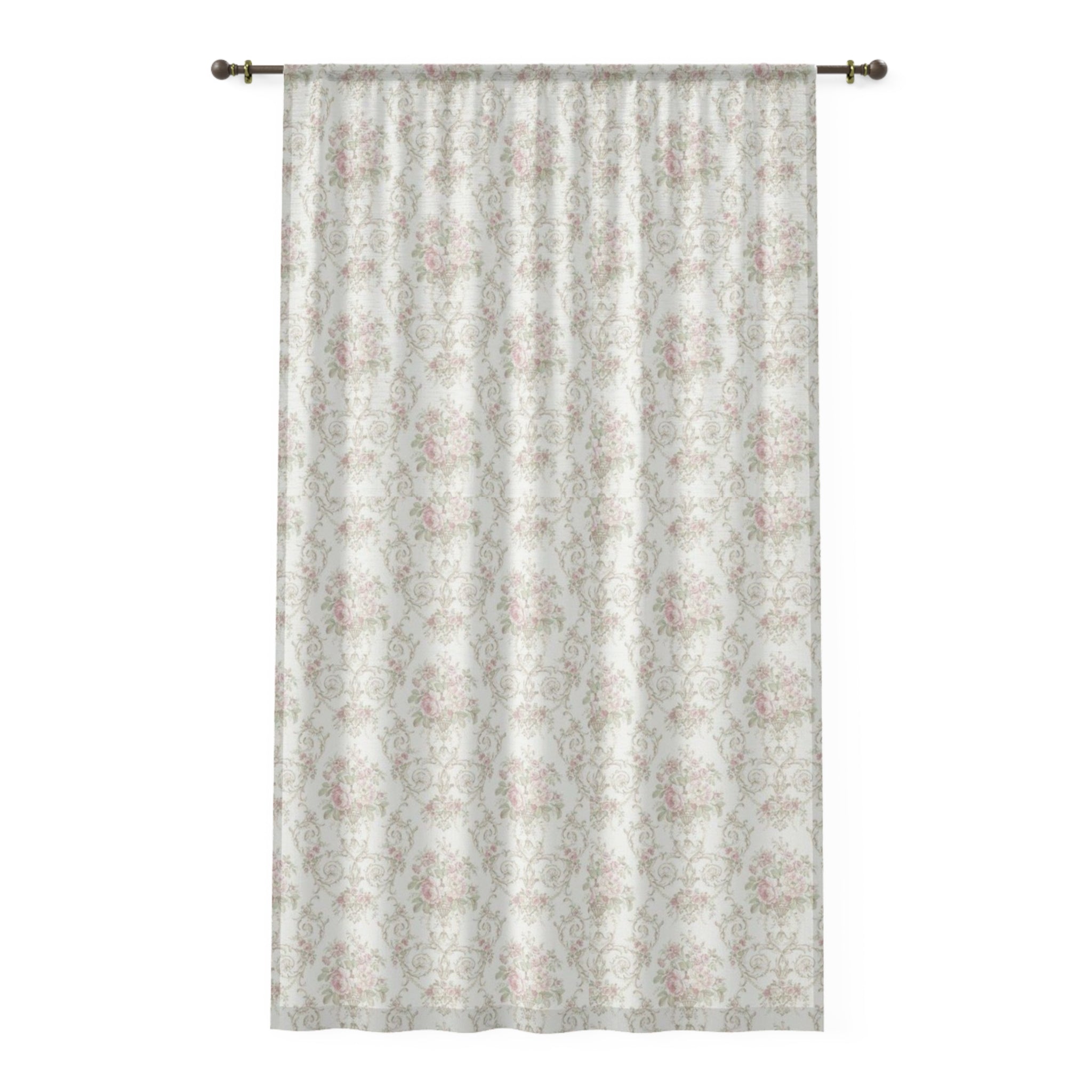 Vintage Floral Curtains