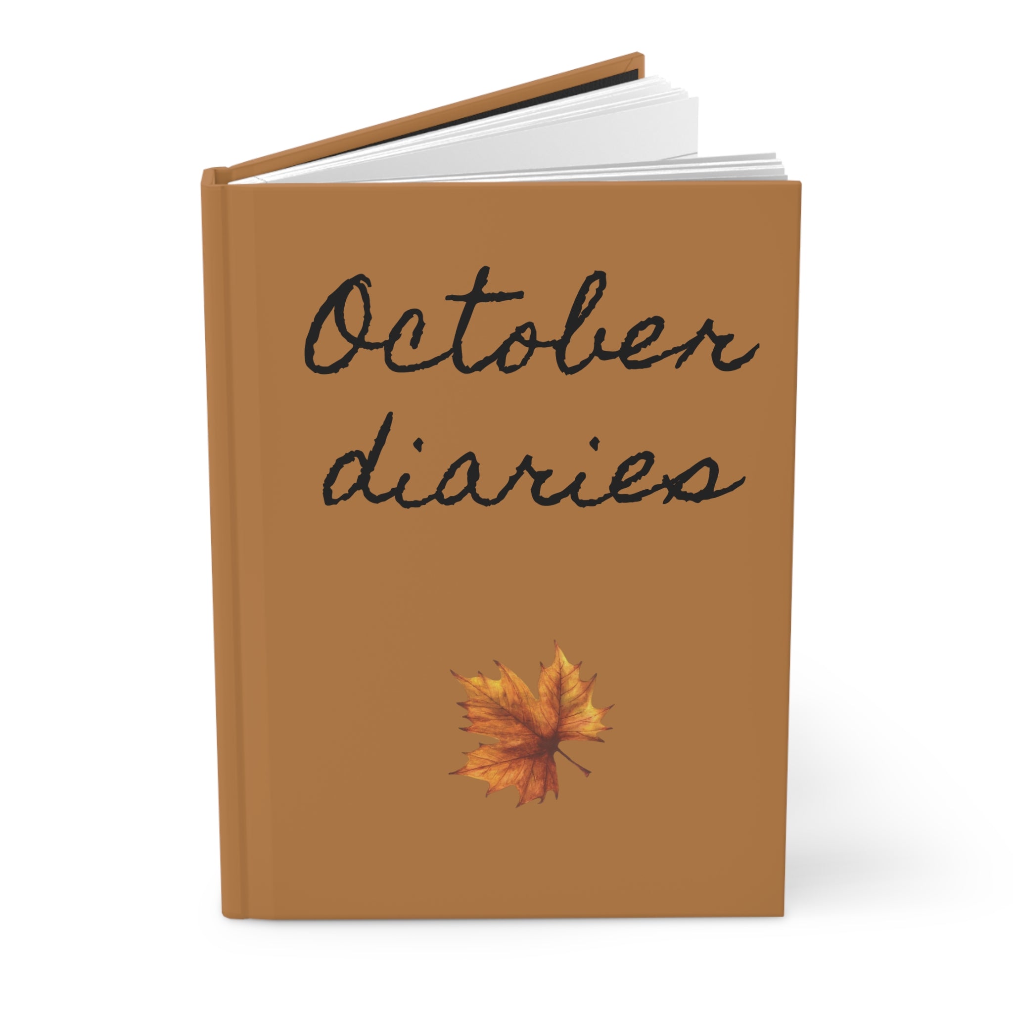 October Hardcover Journal