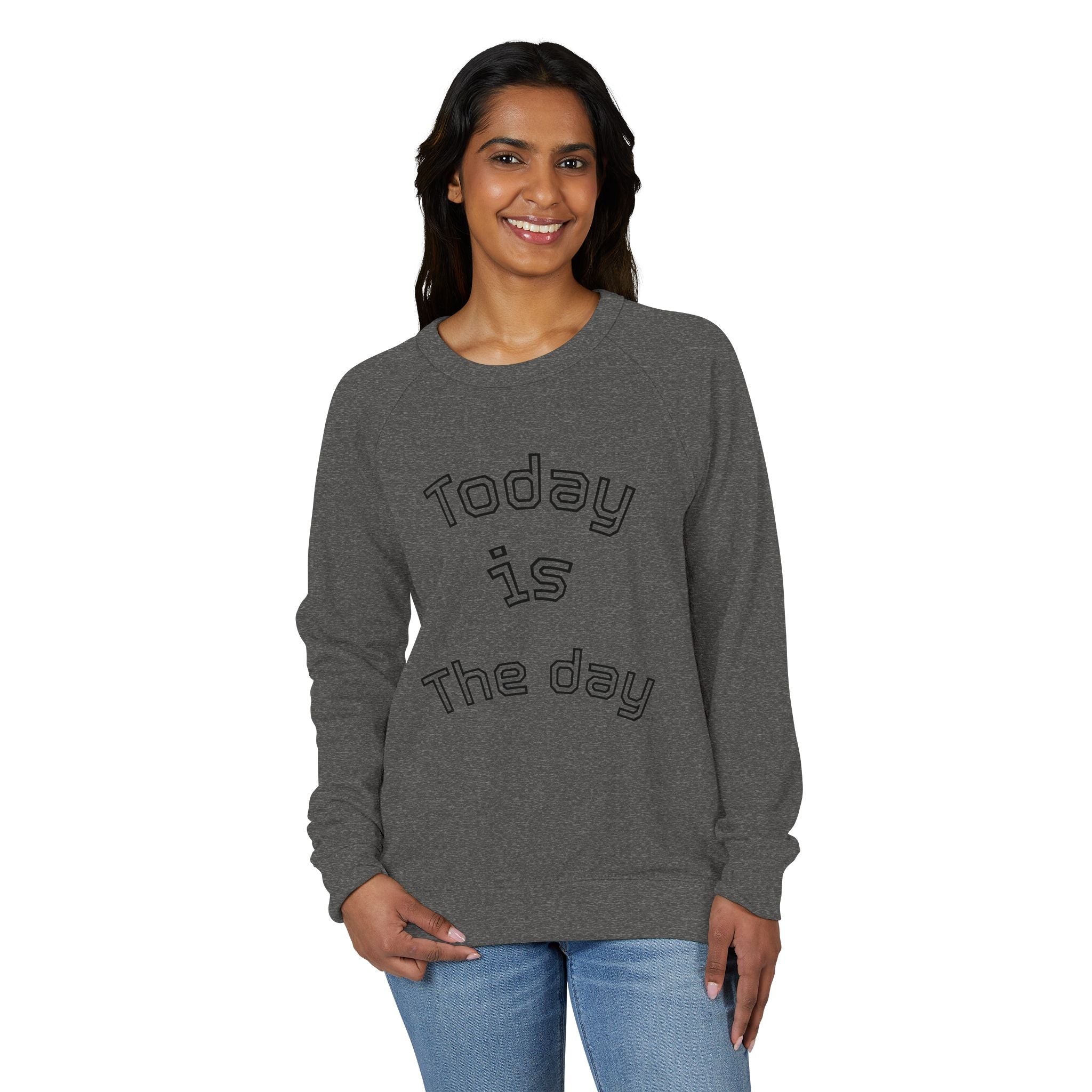 Raglan Sweatshirt - Stylish Crew Neck Design