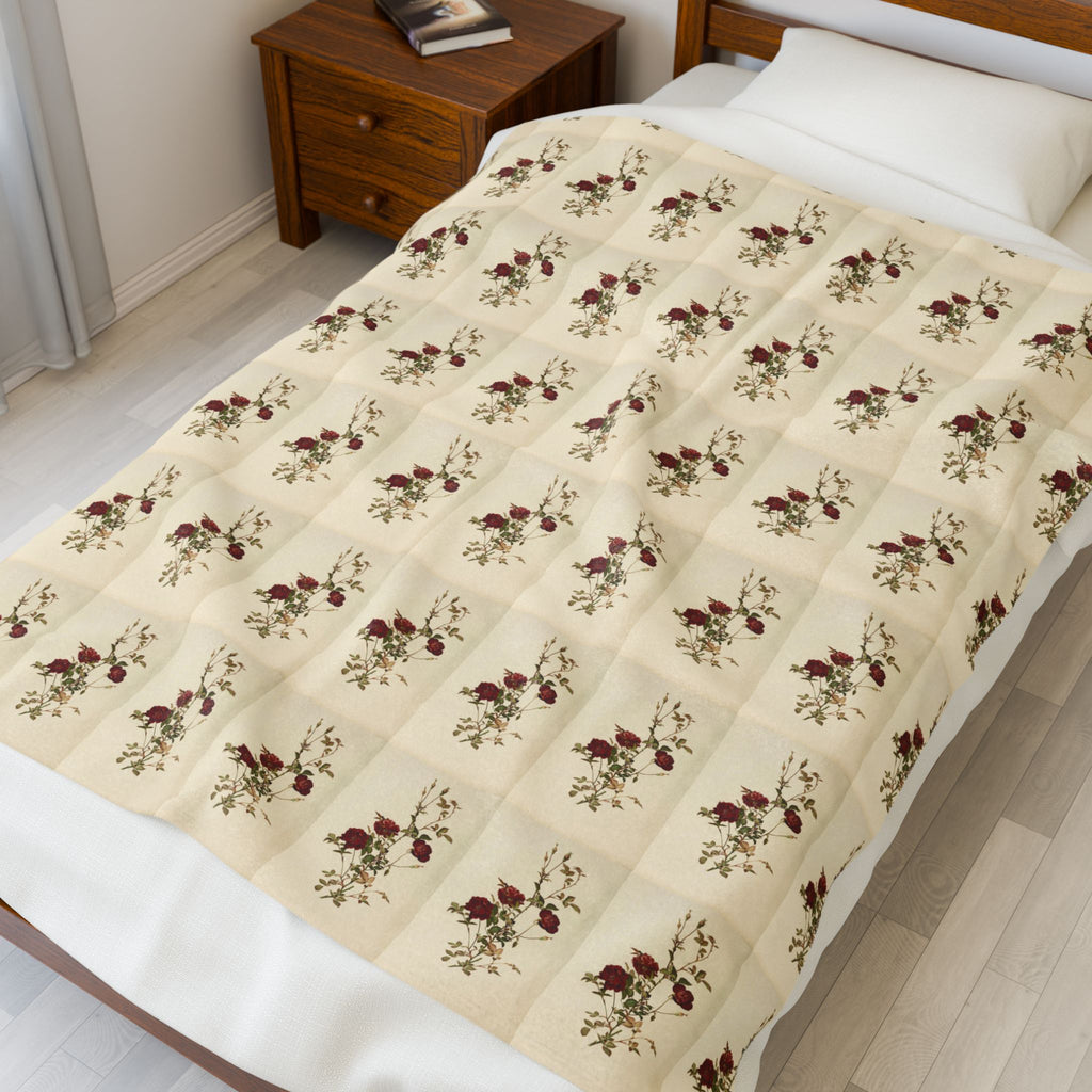 Plush Blanket - Comfy Vintage Design