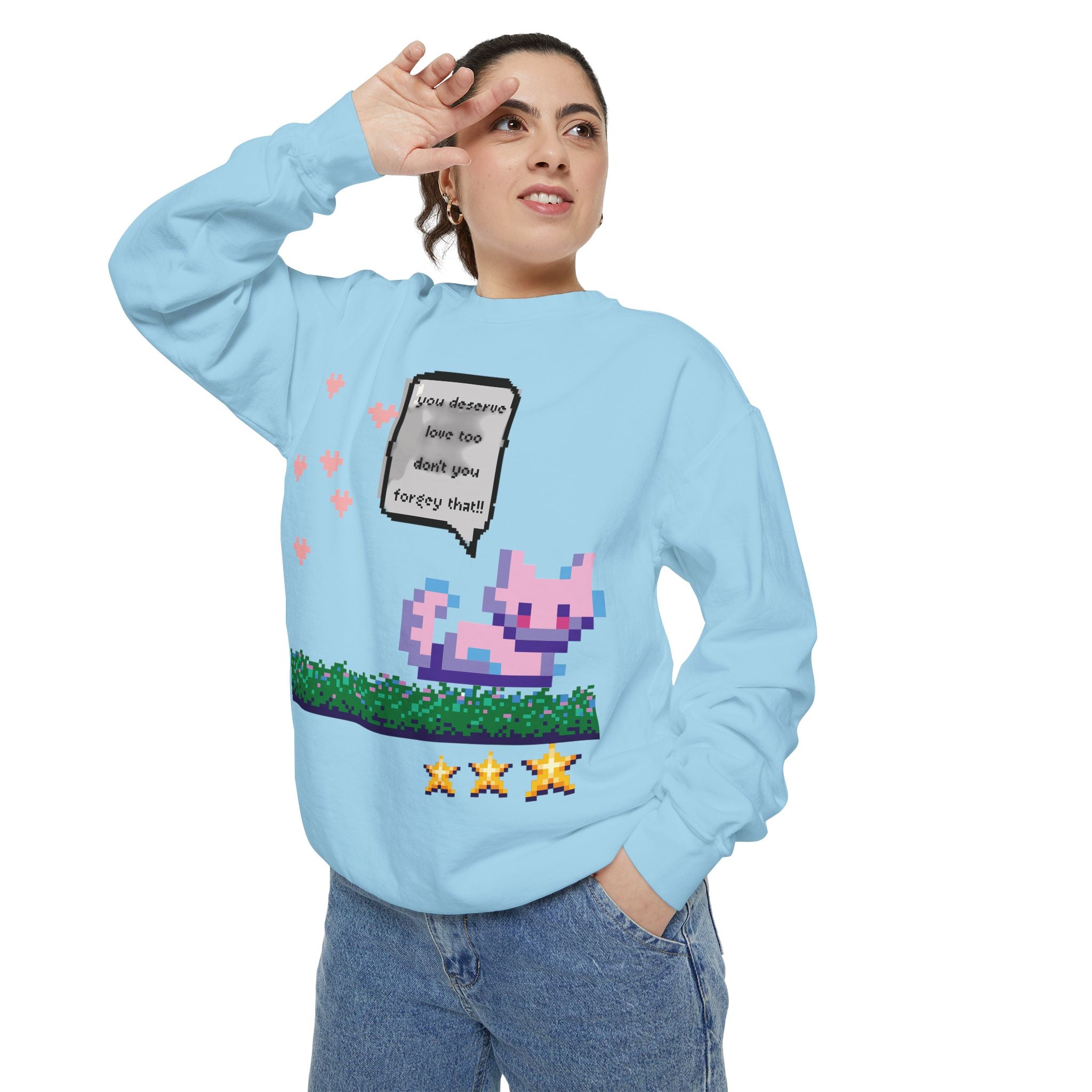 Comfortable Sweatshirt - Cute Comfy Design