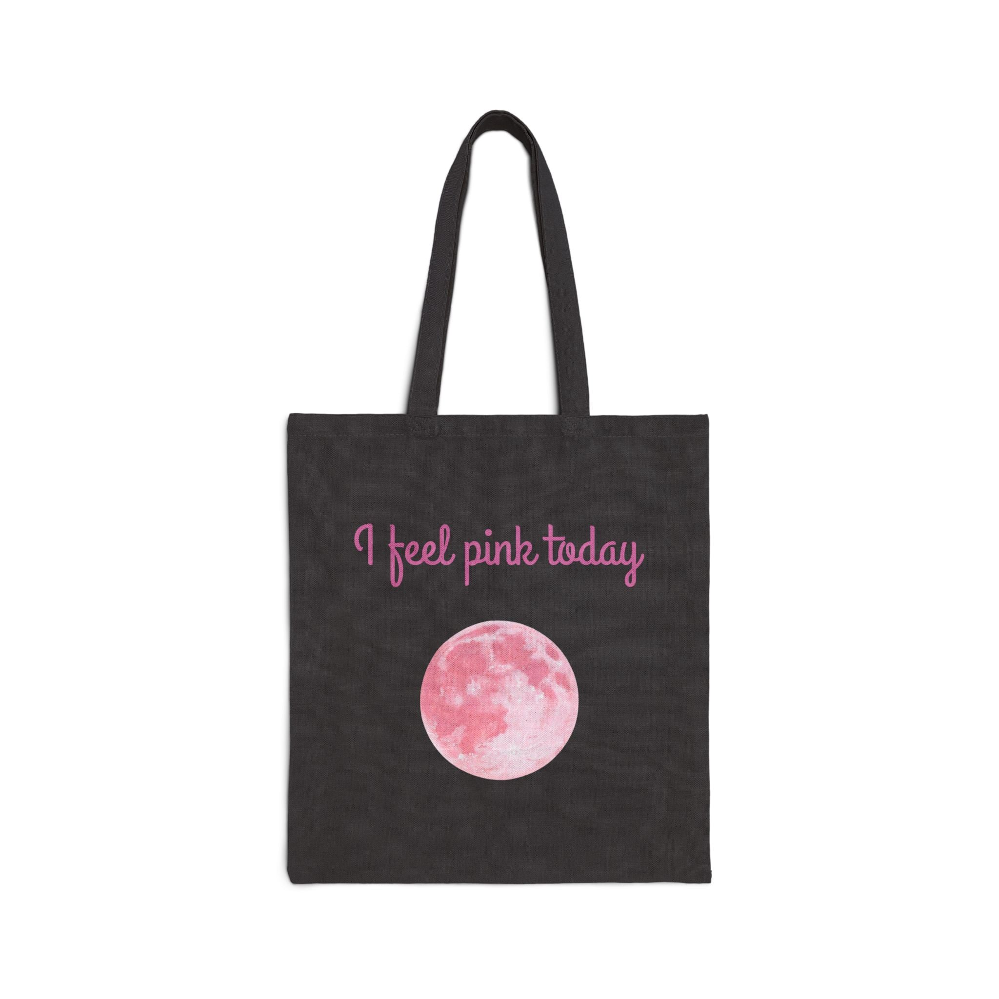 Pink Moon Phase Tote Bag