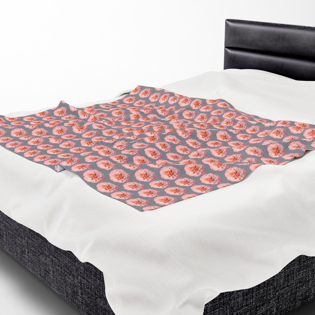 Floral Plush Blanket