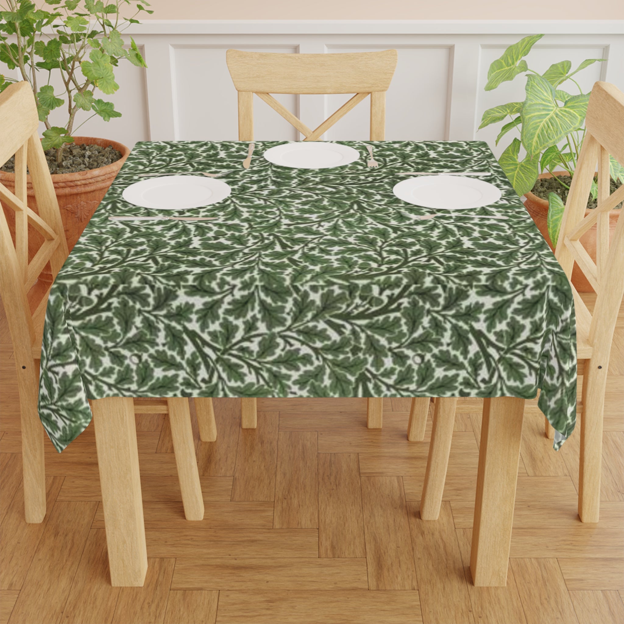 Evergreen Vine Tablecloth — Everyday Table Cover