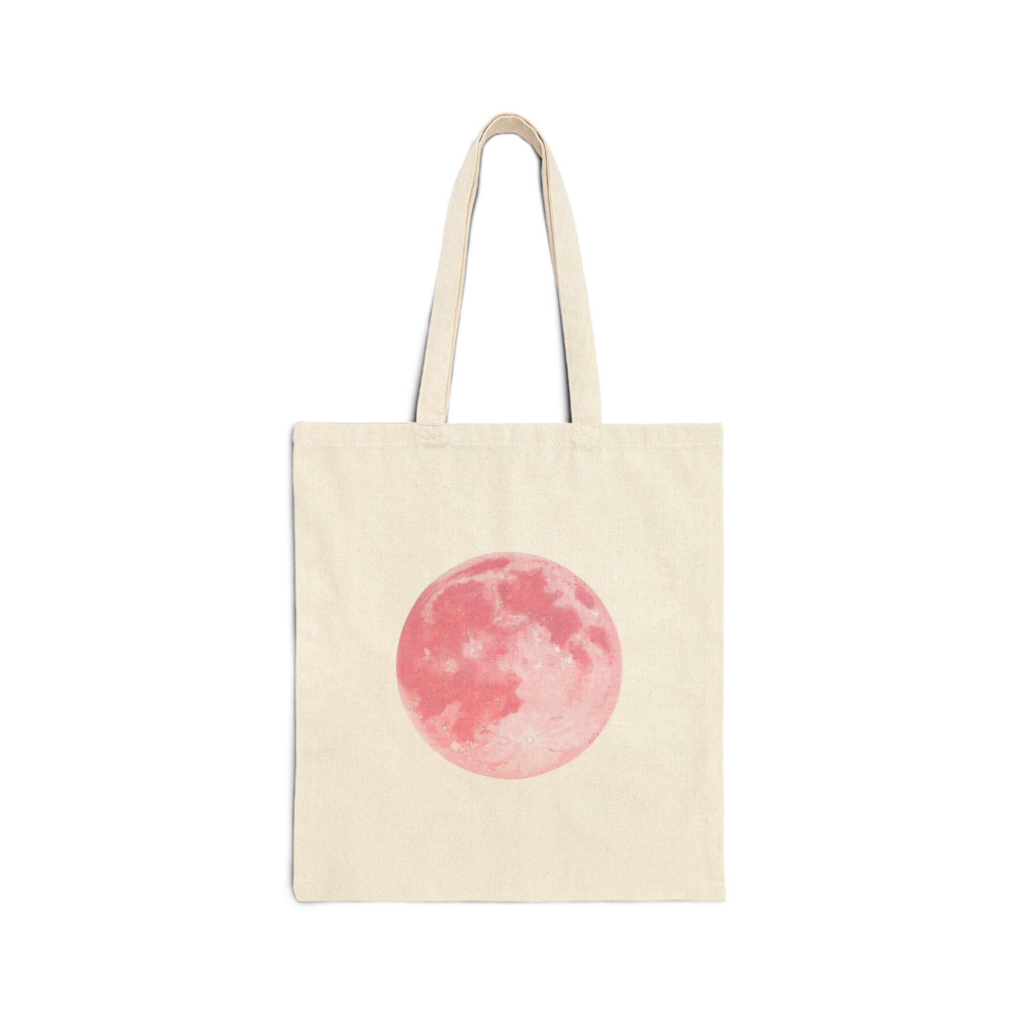 Pink Moon Phase Tote Bag