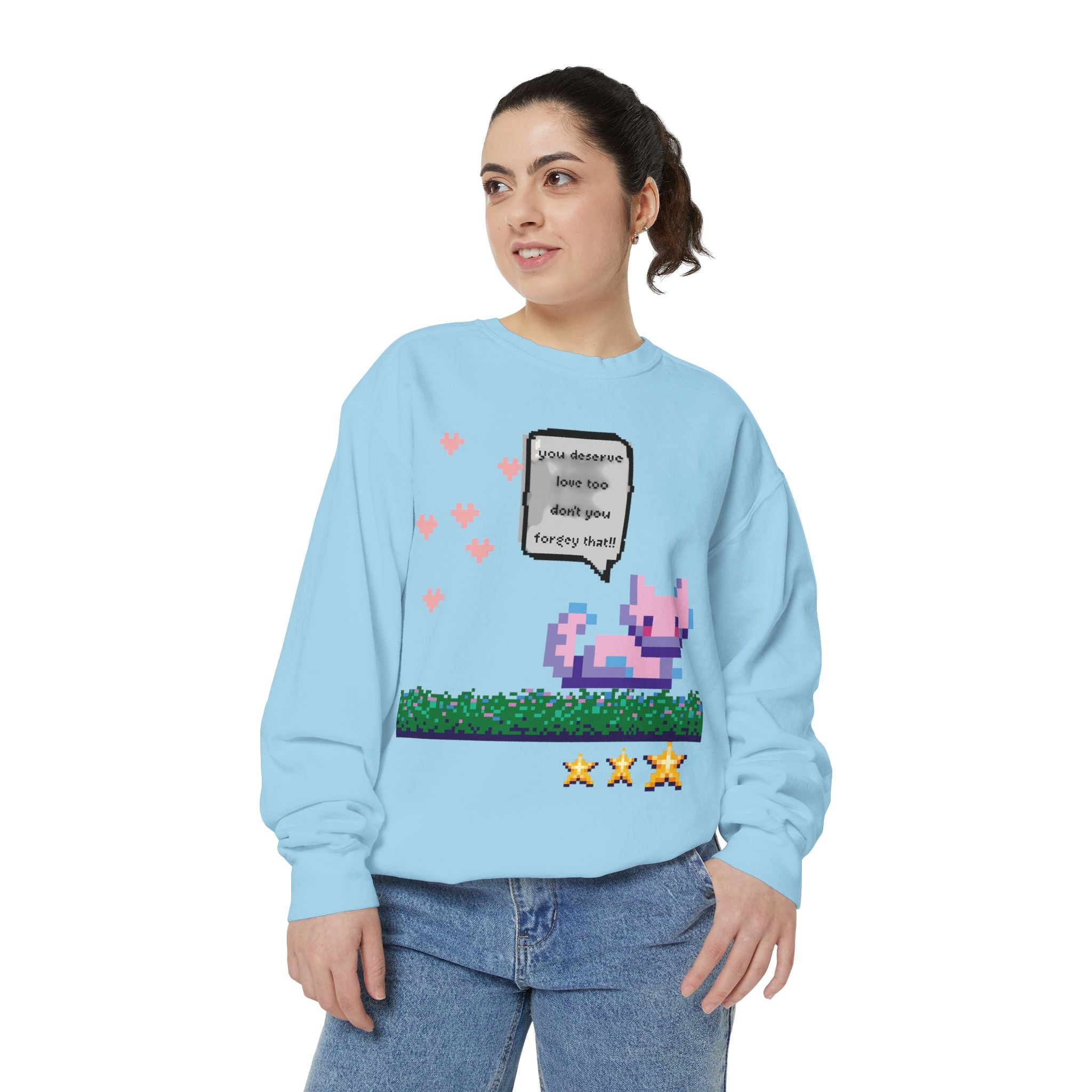 Comfortable Sweatshirt - Cute Comfy Design