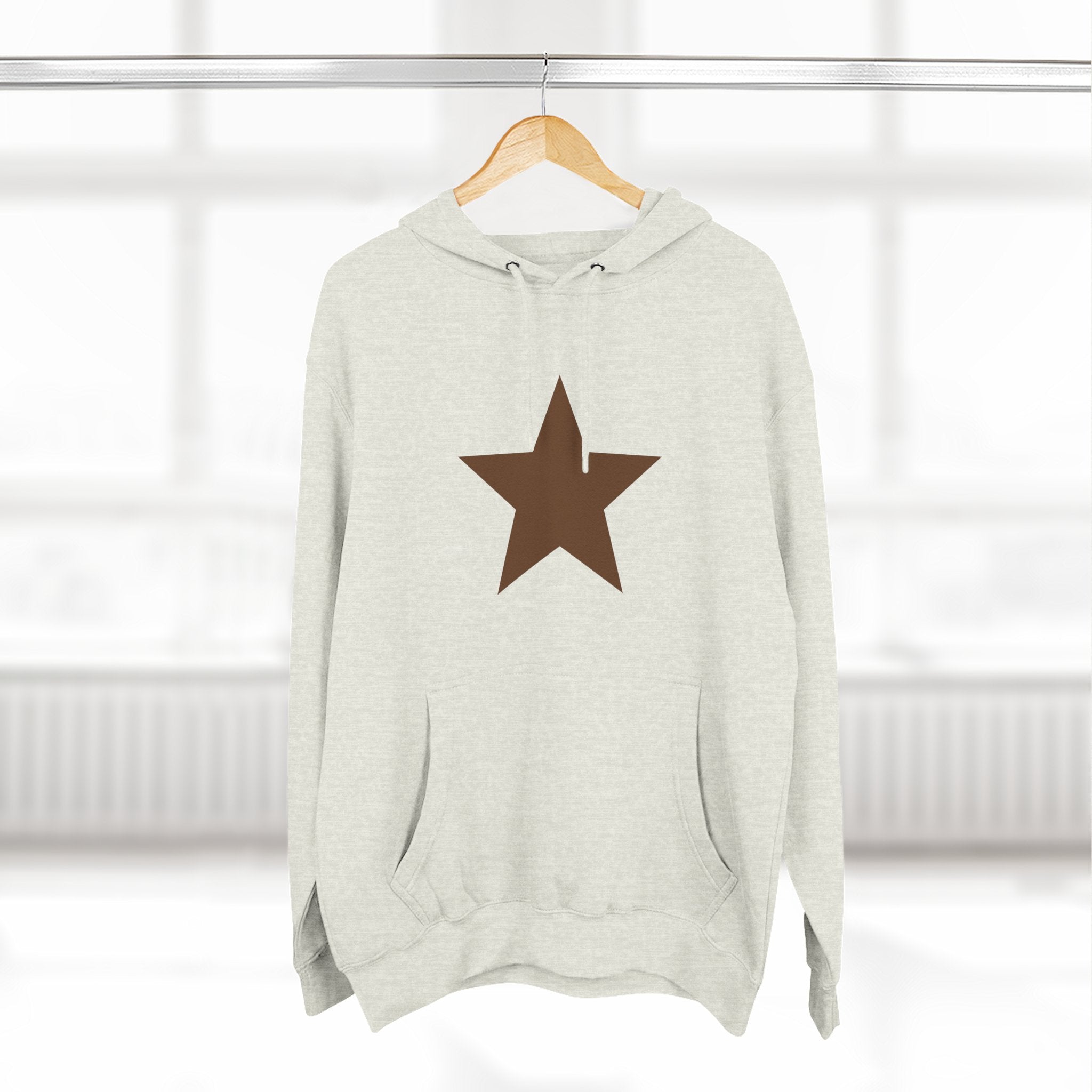 Star Quote Hoodie - Fleece Hoodie