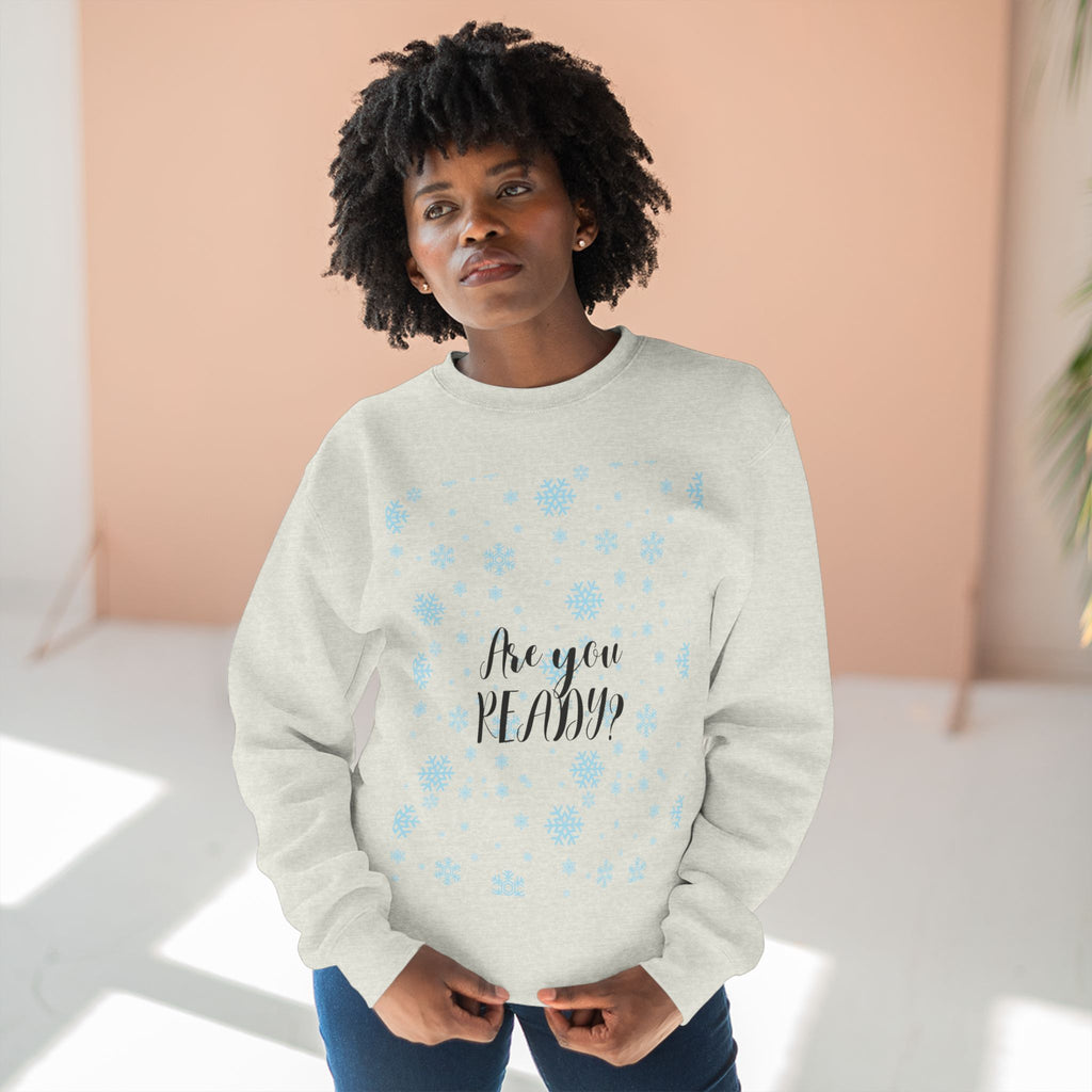 Snow Season Unisex Crewneck Sweatshirt - Cozy Winter Vibes