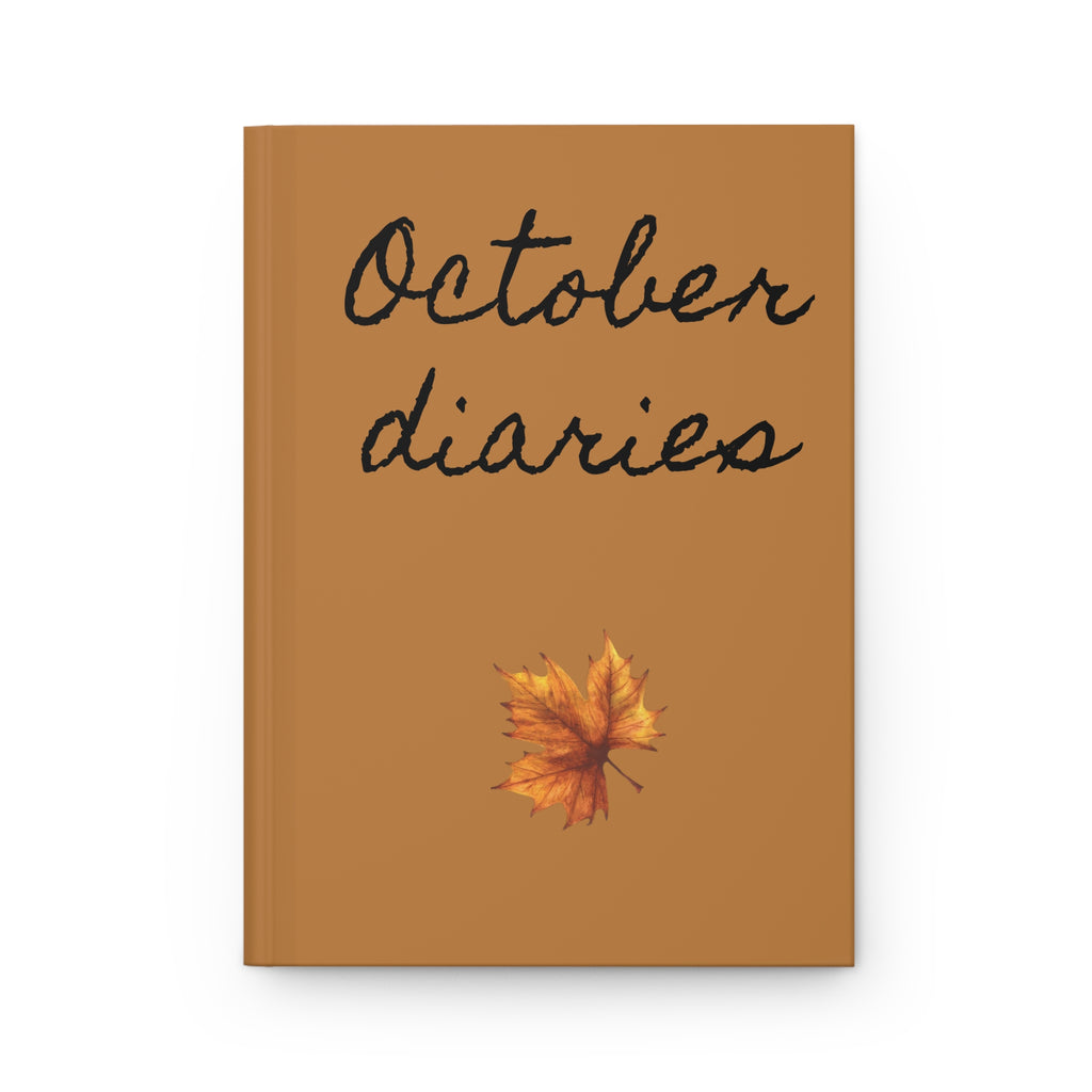 October Hardcover Journal