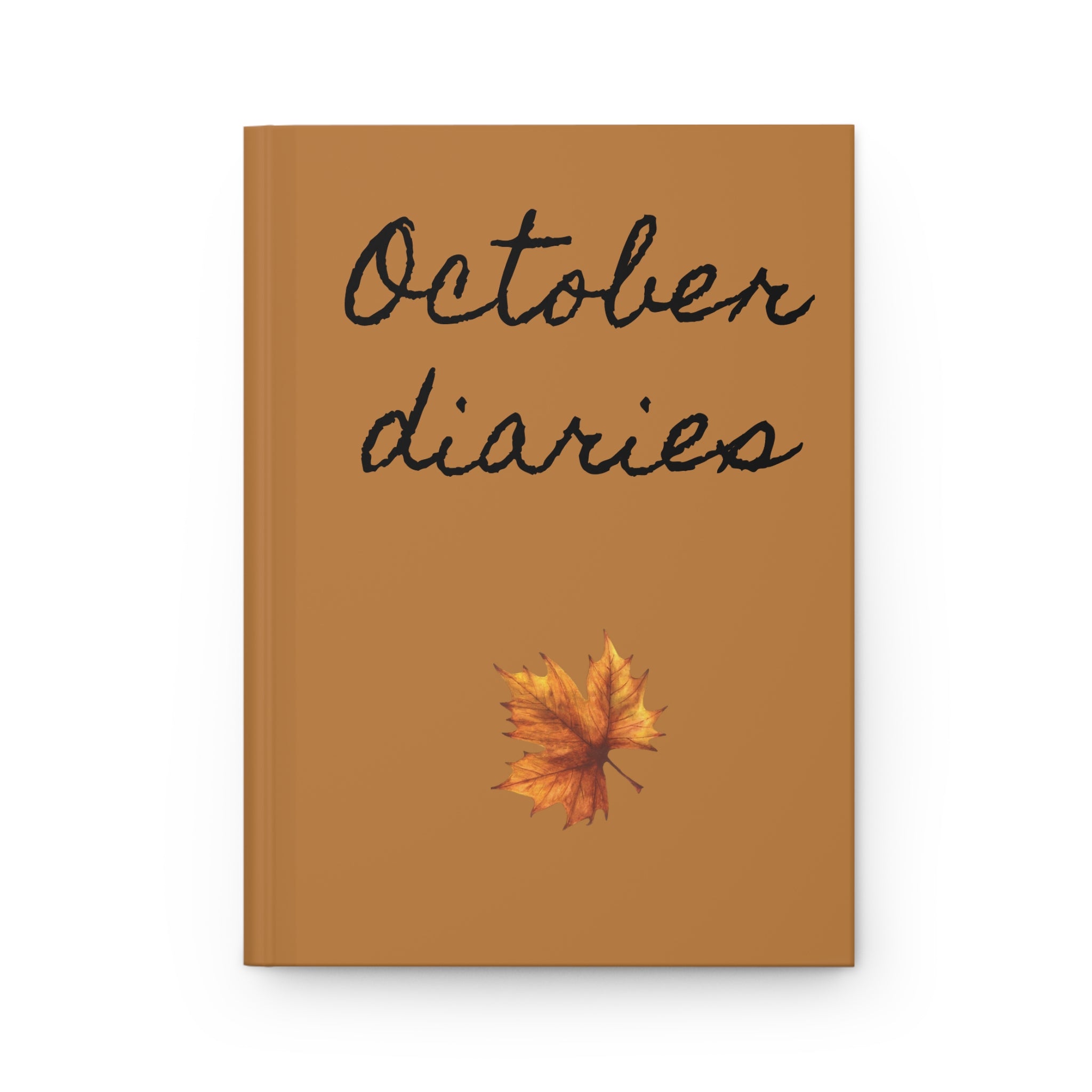 October Hardcover Journal