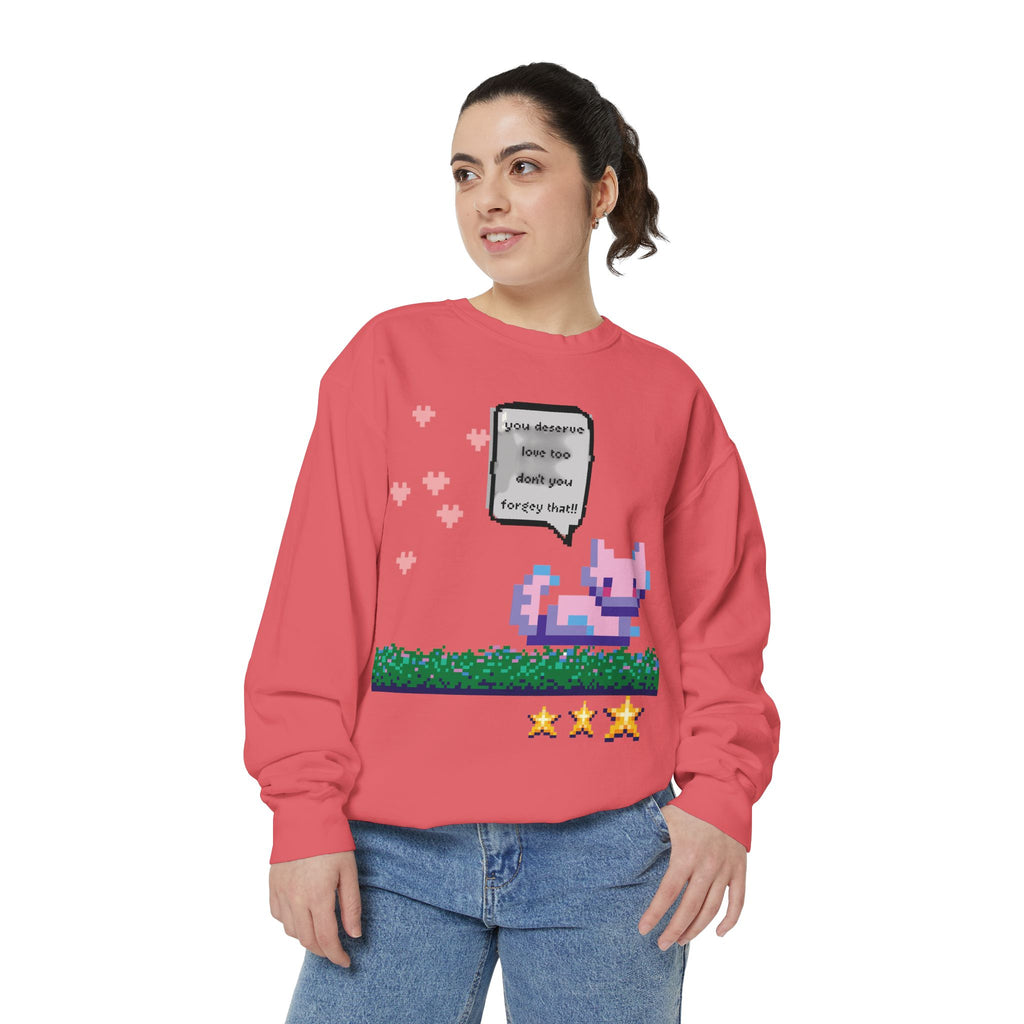 Comfortable Sweatshirt - Cute Comfy Design
